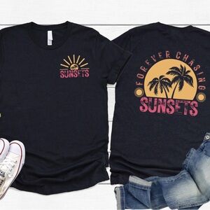 Love in faith sunset shirt